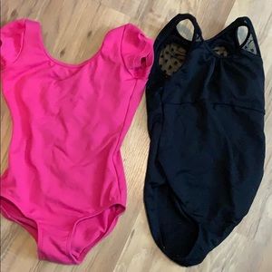 Bloch Size 2-4 Toddler Leotard Bundle